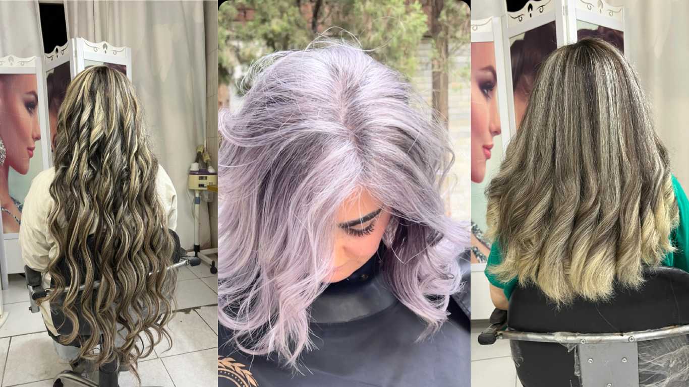 رنگ و لایت مو در فردیس کرج، درخشش موهای شما با تکنیک های روز